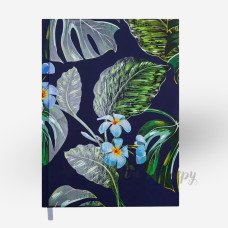 Щоденник недатований Fancy А5, темно-синій (288 аркушів) - image